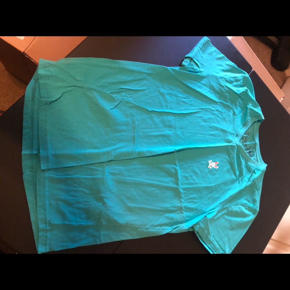 Xl Teal v neck psycho bunny t shirt